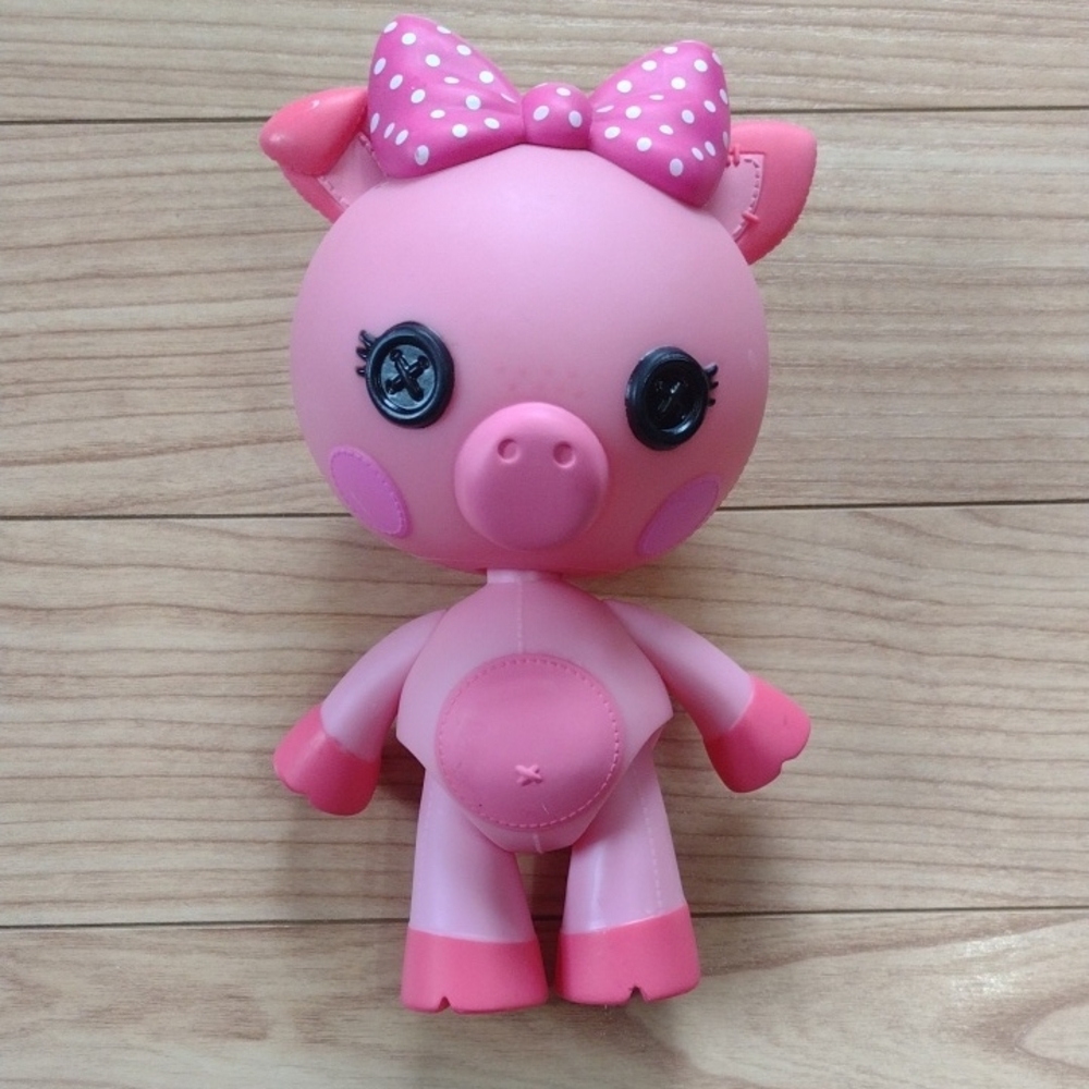 MGA Entertainment Lalaloopsy Pet Pals Belly Curly Tail Pig Doll 8"